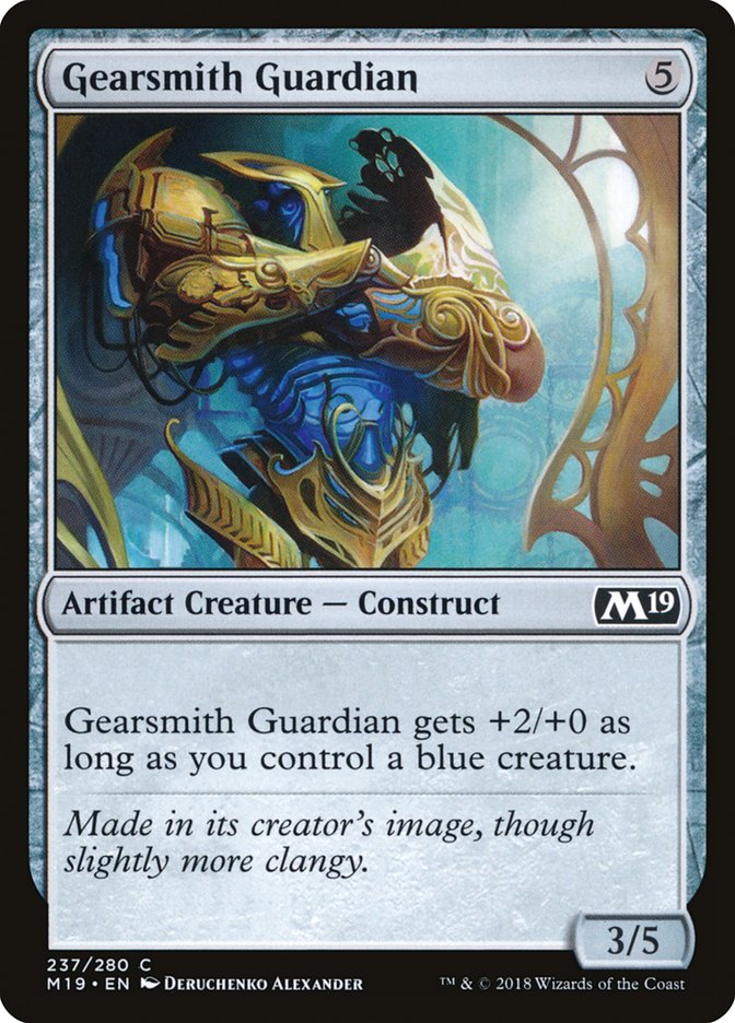 Gearsmith Guardian [Core Set 2019] - Magic: The Gathering - Card Brawlers | Quebec | Canada |