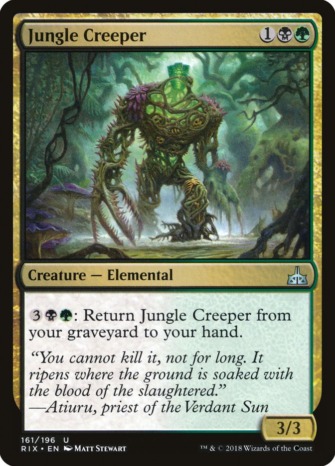 Jungle Creeper [Rivals of Ixalan] - Magic: The Gathering - Card Brawlers | Quebec | Canada |
