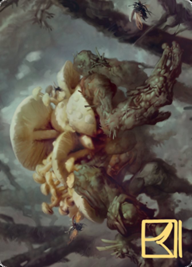 Swarm Shambler Art Card (Gold-Stamped Signature) [Zendikar Rising Art Series] - Magic: The Gathering - Card Brawlers | Quebec | Canada |