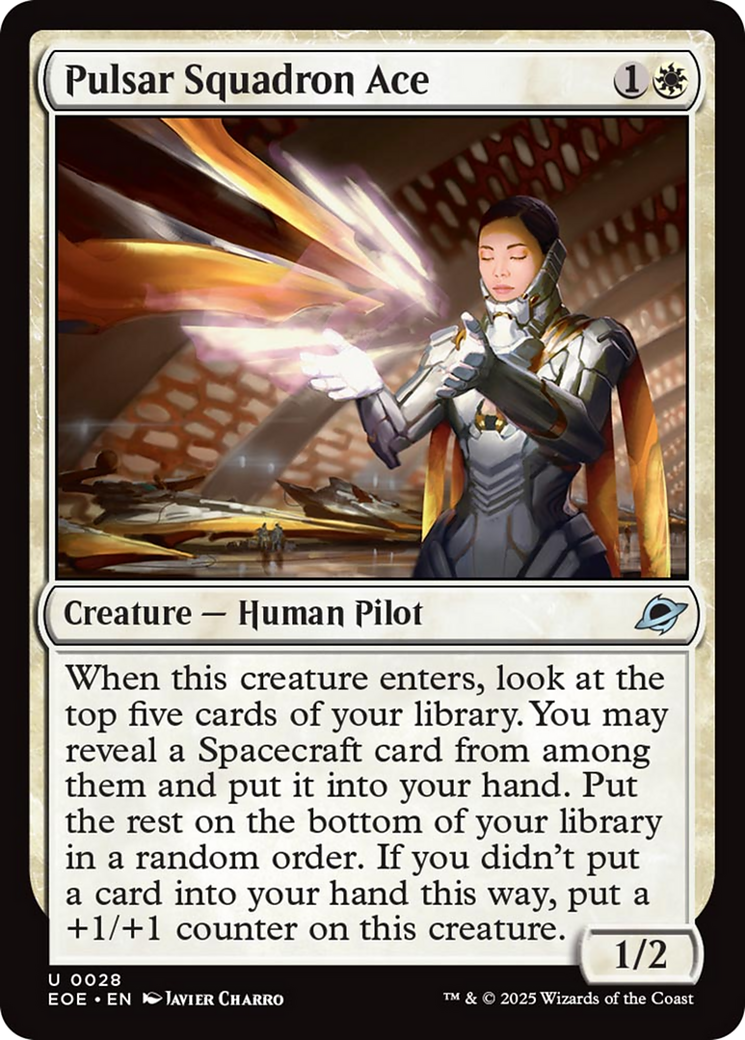 Pulsar Squadron Ace [Edge of Eternities] - Magic: The Gathering - Card Brawlers | Quebec | Canada |