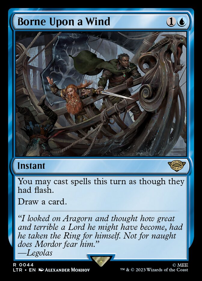Borne Upon a Wind [The Lord of the Rings: Tales of Middle-Earth] - Magic: The Gathering - Card Brawlers | Quebec | Canada |
