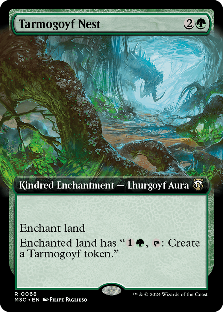 Tarmogoyf Nest (Extended Art) [Modern Horizons 3 Commander] - Magic: The Gathering - Card Brawlers | Quebec | Canada |