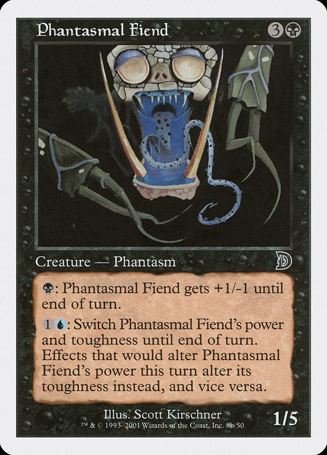 Phantasmal Fiend (Black Background) [Deckmasters] - Magic: The Gathering - Card Brawlers | Quebec | Canada |