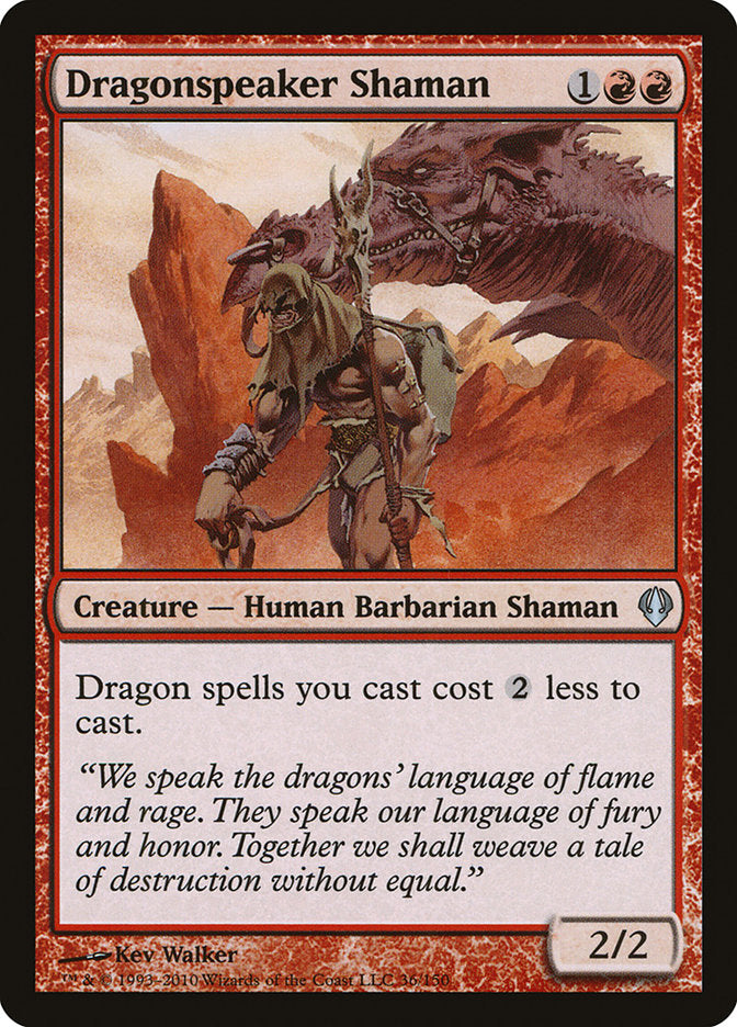 Dragonspeaker Shaman [Archenemy] - Magic: The Gathering - Card Brawlers | Quebec | Canada |