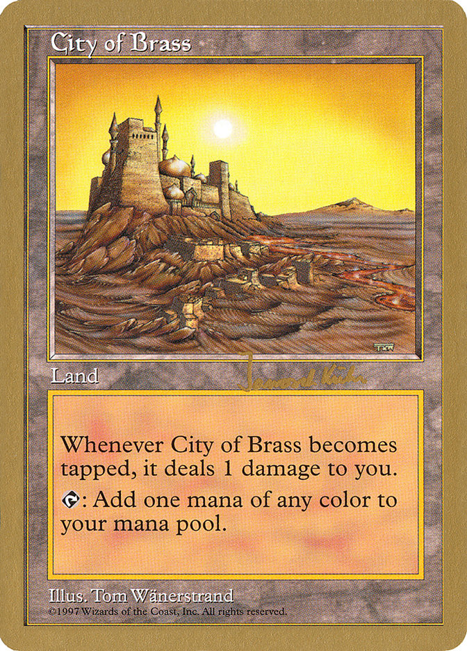City of Brass (Janosch Kuhn) [World Championship Decks 1997] - Magic: The Gathering - Card Brawlers | Quebec | Canada |