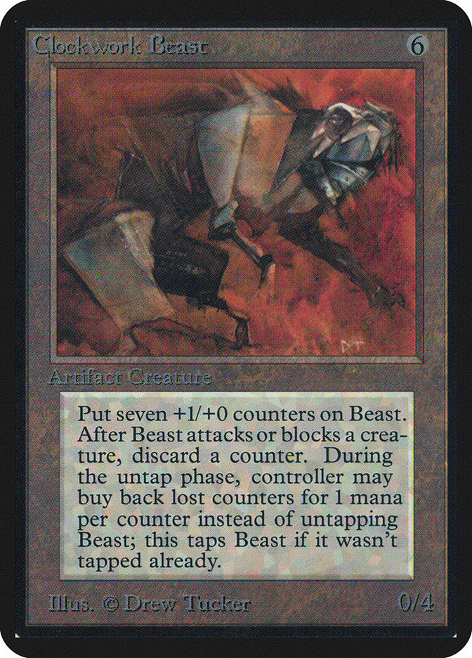Clockwork Beast [Alpha Edition] - Magic: The Gathering - Card Brawlers | Quebec | Canada |