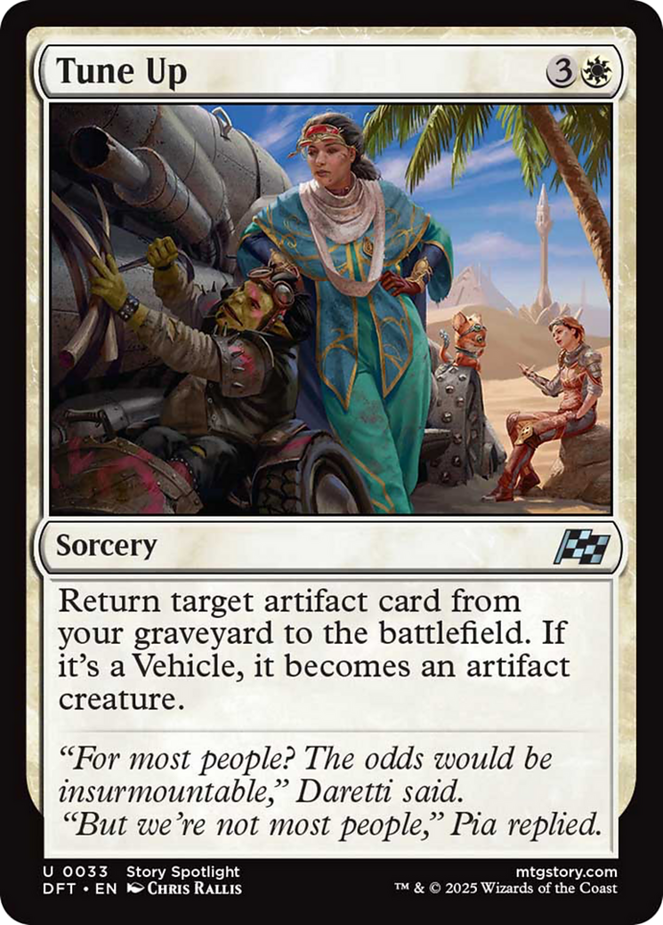 Tune Up [Aetherdrift] - Magic: The Gathering - Card Brawlers | Quebec | Canada |