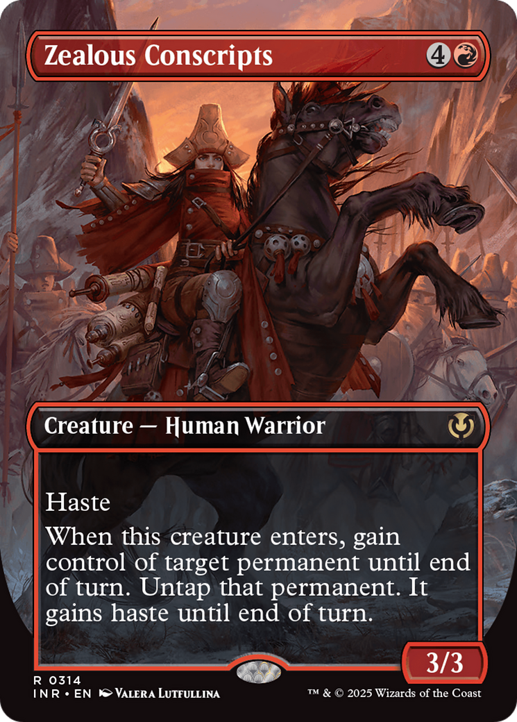 Zealous Conscripts (Borderless) [Innistrad Remastered] - Magic: The Gathering - Card Brawlers | Quebec | Canada |