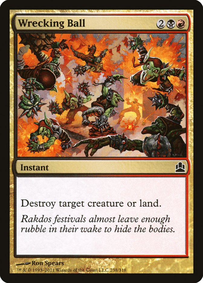 Wrecking Ball [Commander 2011] - Magic: The Gathering - Card Brawlers | Quebec | Canada |