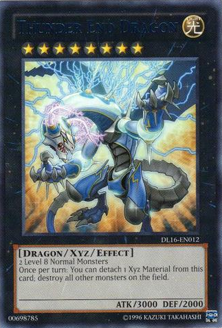 Thunder End Dragon (Blue) [DL16-EN012] Rare - Yu-Gi-Oh! - Card Brawlers | Quebec | Canada |