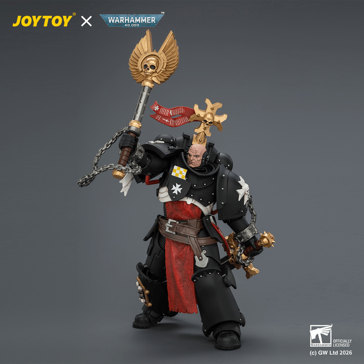 JOYTOY - Black Templars Execrator 1 with Crozius Arcanum and Master-Crafted Power Weapon - (PREORDER) October 30, 2026