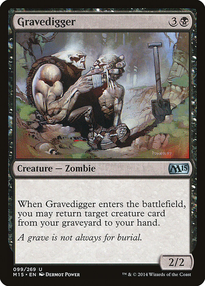 Gravedigger [Magic 2015] - Magic: The Gathering - Card Brawlers | Quebec | Canada |