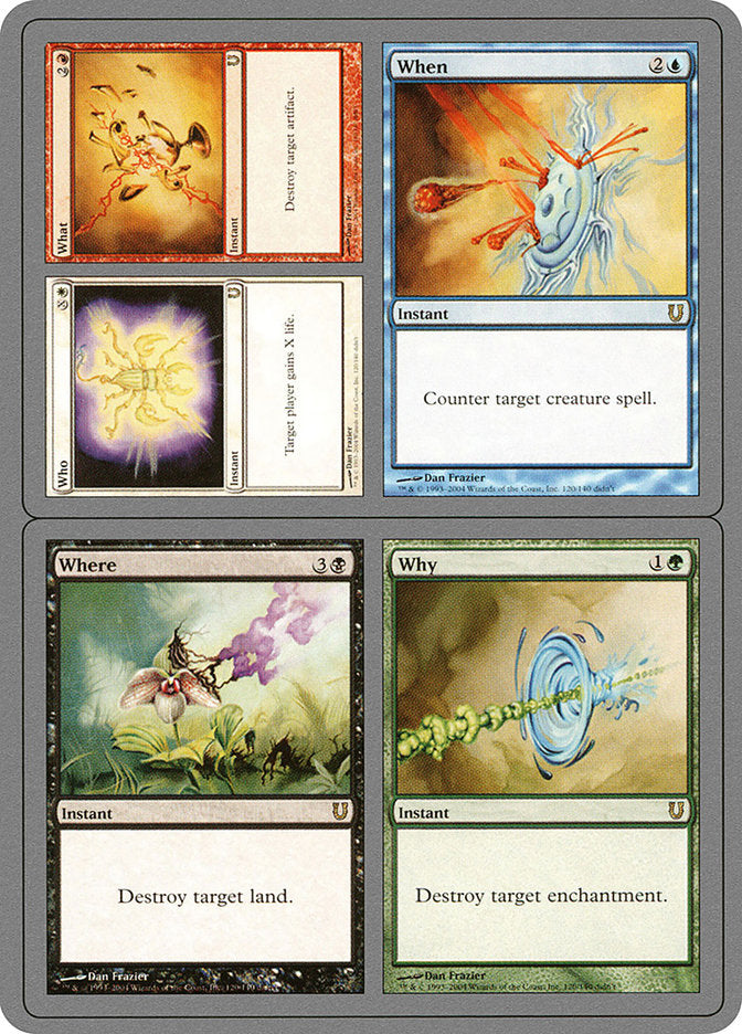 Who // What // When // Where // Why [Unhinged] - Magic: The Gathering - Card Brawlers | Quebec | Canada |