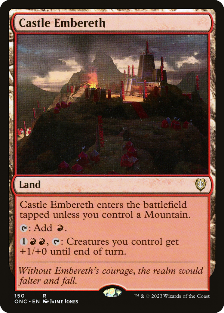 Castle Embereth [Phyrexia: All Will Be One Commander] - Magic: The Gathering - Card Brawlers | Quebec | Canada |