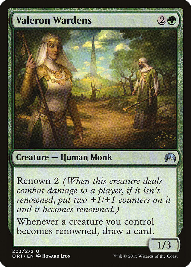 Valeron Wardens [Magic Origins] - Magic: The Gathering - Card Brawlers | Quebec | Canada |
