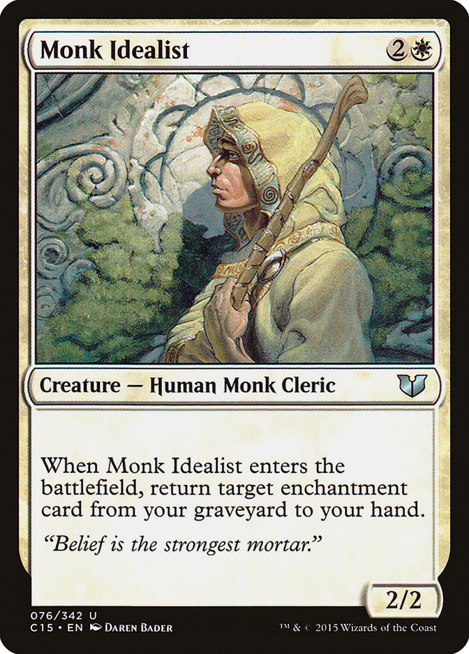 Monk Idealist [Commander 2015] - Magic: The Gathering - Card Brawlers | Quebec | Canada |