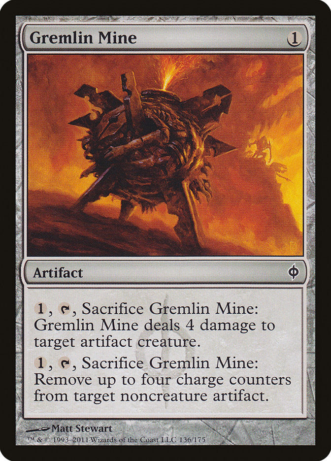 Gremlin Mine [New Phyrexia] - Magic: The Gathering - Card Brawlers | Quebec | Canada |
