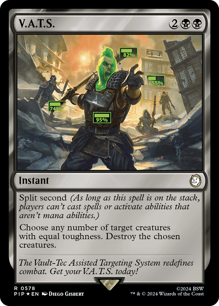 V.A.T.S. (Surge Foil) [Fallout] - Magic: The Gathering - Card Brawlers | Quebec | Canada |