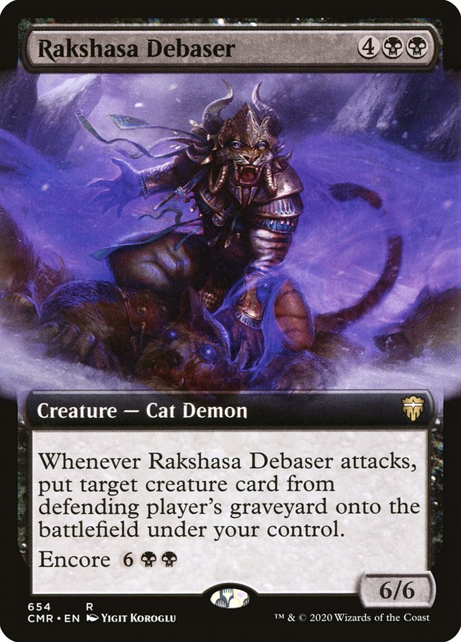Rakshasa Debaser (Extended Art) [Commander Legends] - Magic: The Gathering - Card Brawlers | Quebec | Canada |