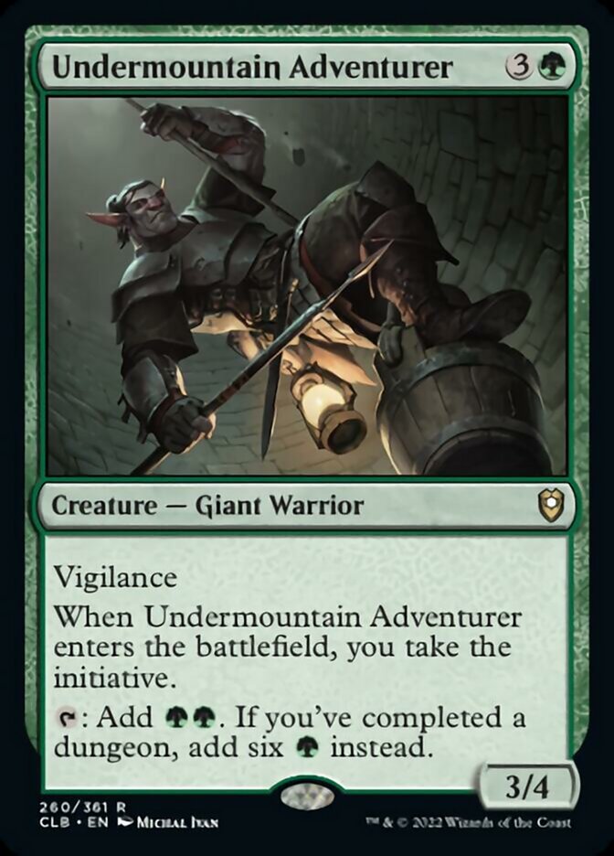 Undermountain Adventurer [Commander Legends: Battle for Baldur's Gate] - Magic: The Gathering - Card Brawlers | Quebec | Canada |