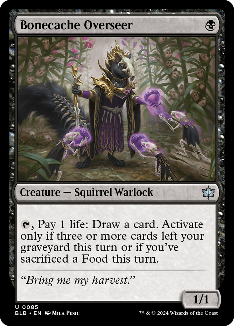 Bonecache Overseer [Bloomburrow] - Magic: The Gathering - Card Brawlers | Quebec | Canada |