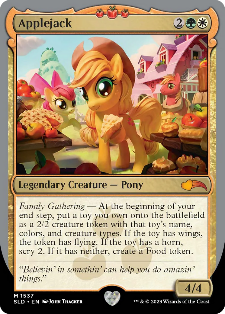 Applejack [Secret Lair Drop Series] - Magic: The Gathering - Card Brawlers | Quebec | Canada |