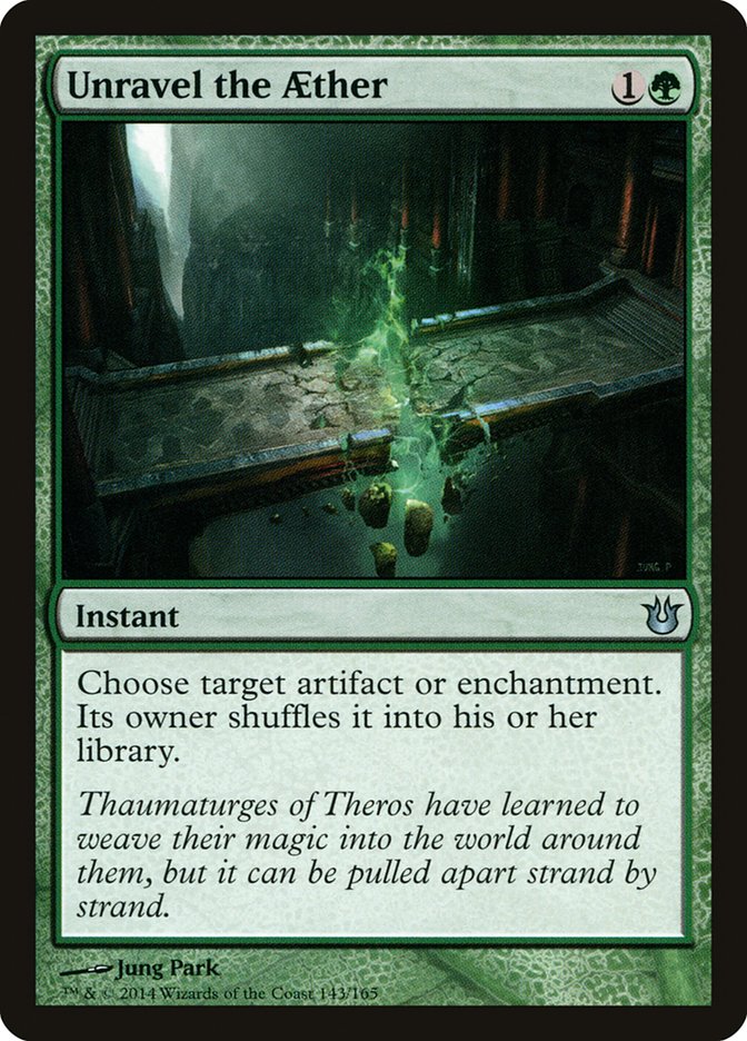 Unravel the Aether [Born of the Gods] - Magic: The Gathering - Card Brawlers | Quebec | Canada |