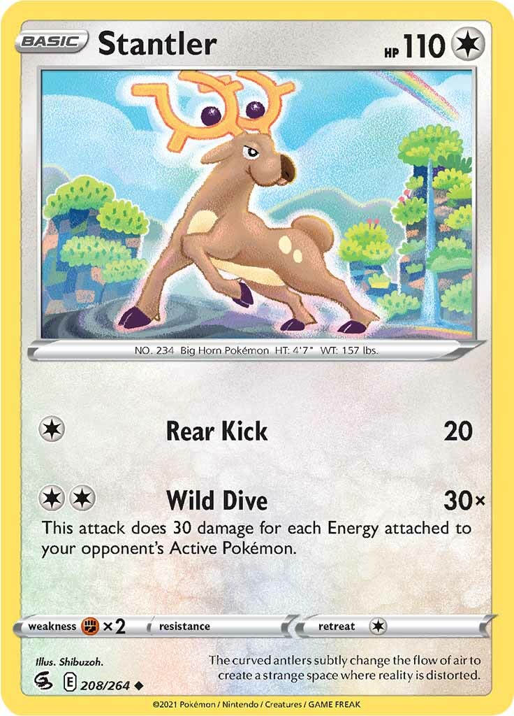 Stantler (208/264) [Sword & Shield: Fusion Strike] - Pokémon - Card Brawlers | Quebec | Canada |