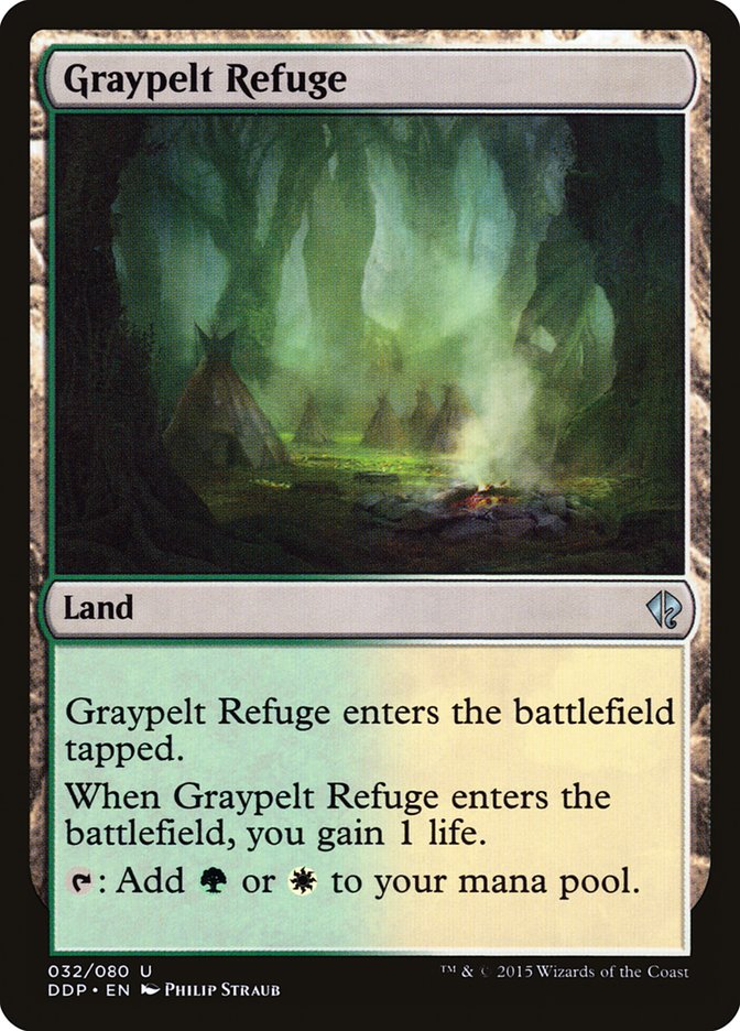 Graypelt Refuge [Duel Decks: Zendikar vs. Eldrazi] - Magic: The Gathering - Card Brawlers | Quebec | Canada |
