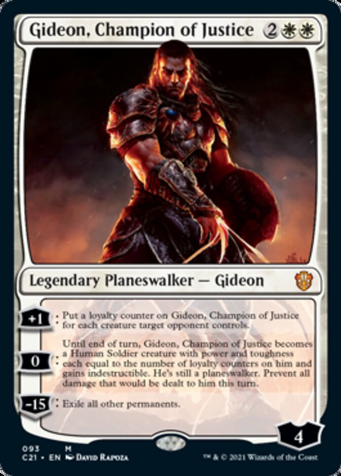 Gideon, Champion of Justice [Commander 2021] - Magic: The Gathering - Card Brawlers | Quebec | Canada |