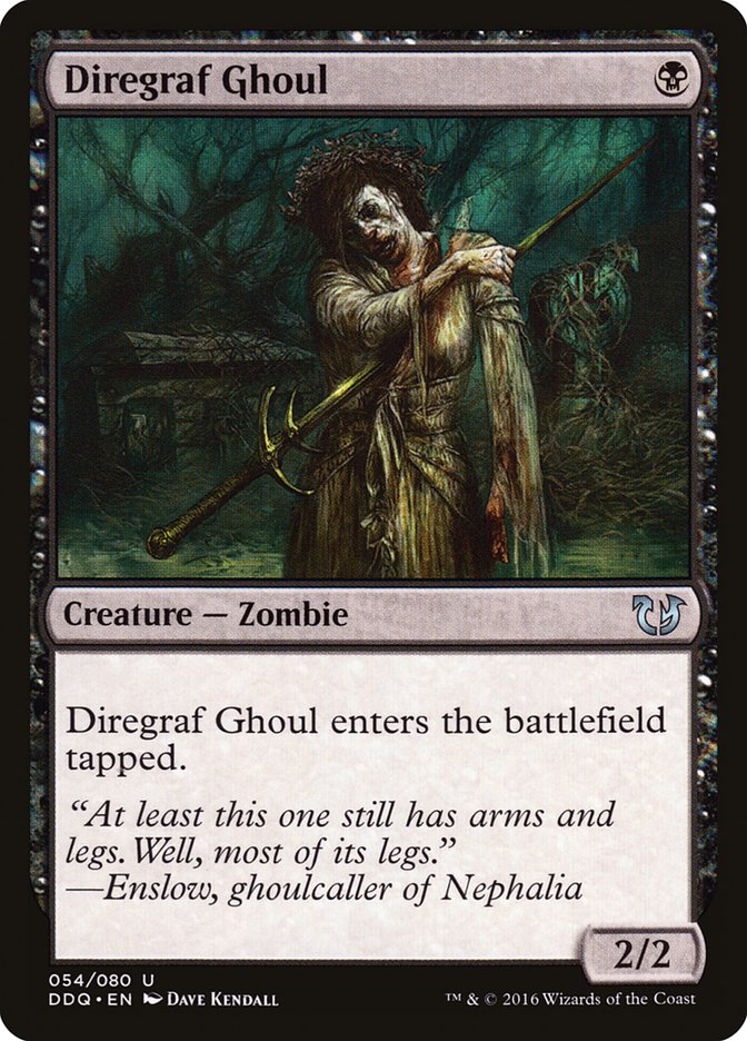 Diregraf Ghoul [Duel Decks: Blessed vs. Cursed] - Magic: The Gathering - Card Brawlers | Quebec | Canada |