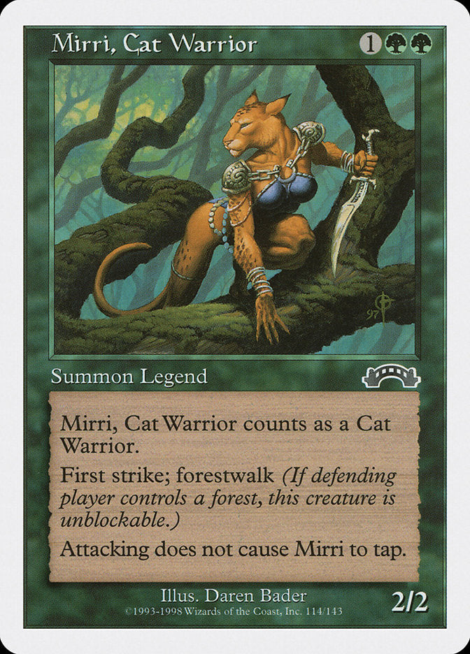 Mirri, Cat Warrior [Anthologies] - Magic: The Gathering - Card Brawlers | Quebec | Canada |