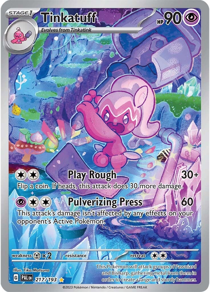 Tinkatuff (217/193) [Scarlet & Violet: Paldea Evolved] - Pokémon - Card Brawlers | Quebec | Canada |