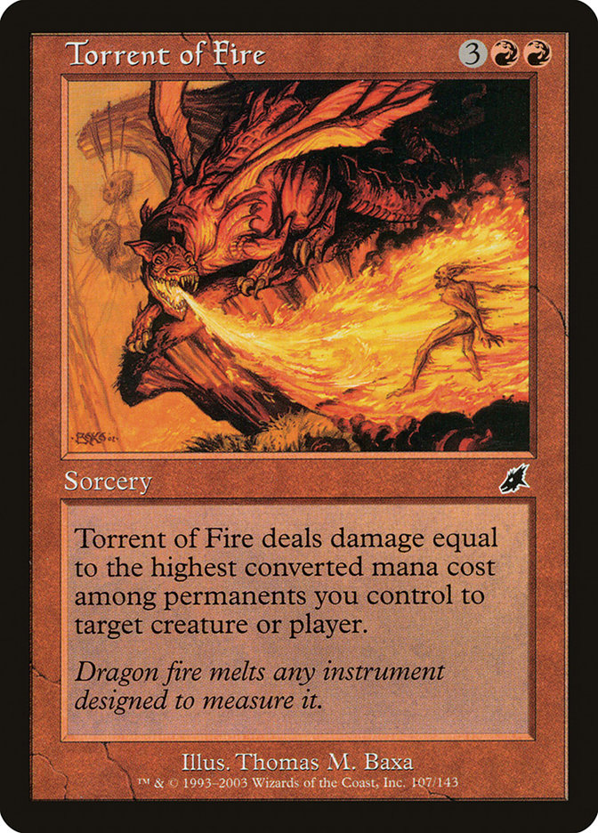 Torrent of Fire [Scourge] - Magic: The Gathering - Card Brawlers | Quebec | Canada |