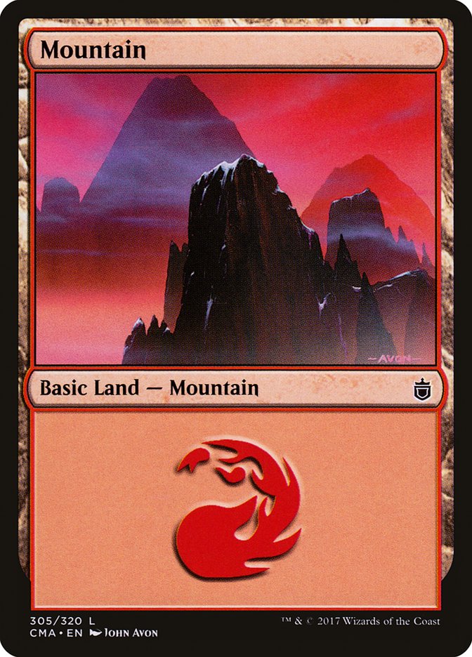 Mountain (305) [Commander Anthology] - Magic: The Gathering - Card Brawlers | Quebec | Canada |