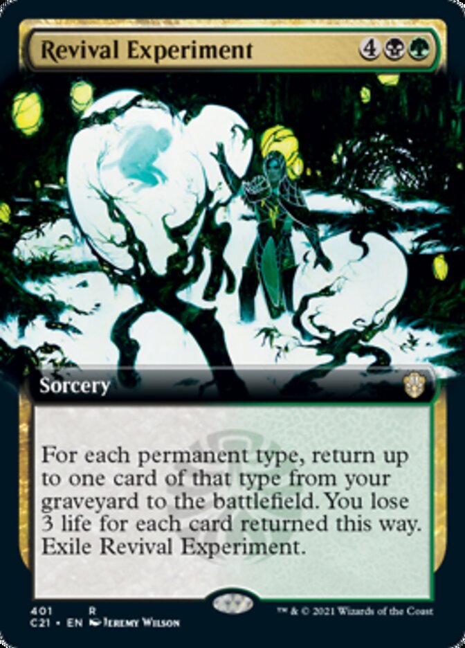 Revival Experiment (Extended Art) [Commander 2021] - Magic: The Gathering - Card Brawlers | Quebec | Canada |