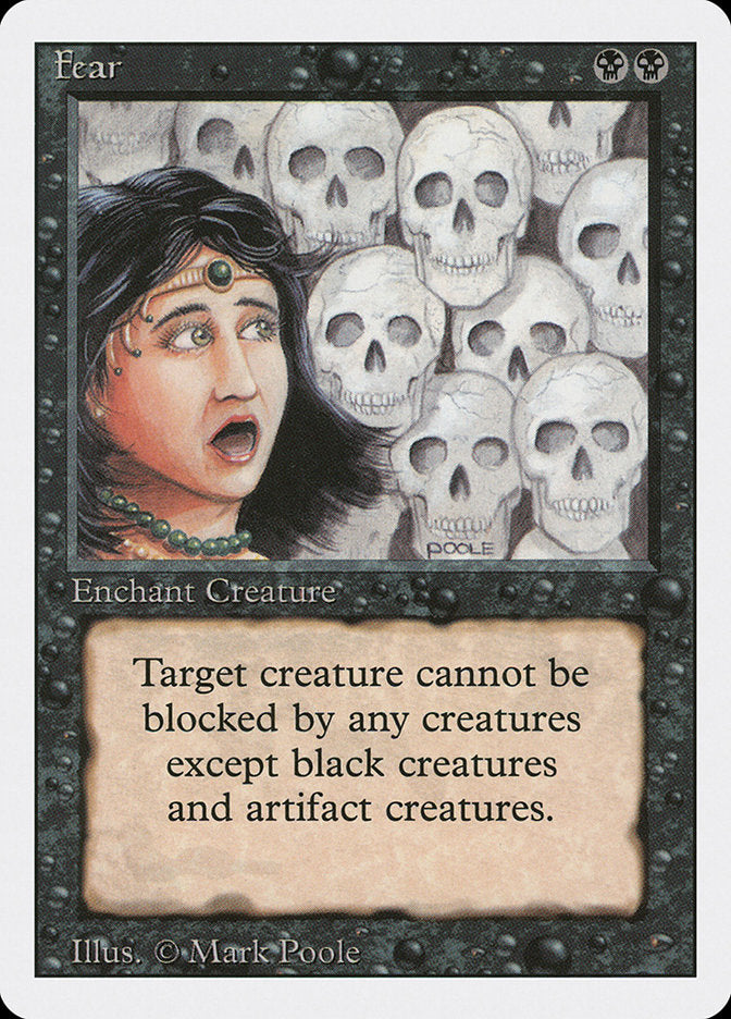 Fear [Revised Edition] - Magic: The Gathering - Card Brawlers | Quebec | Canada |