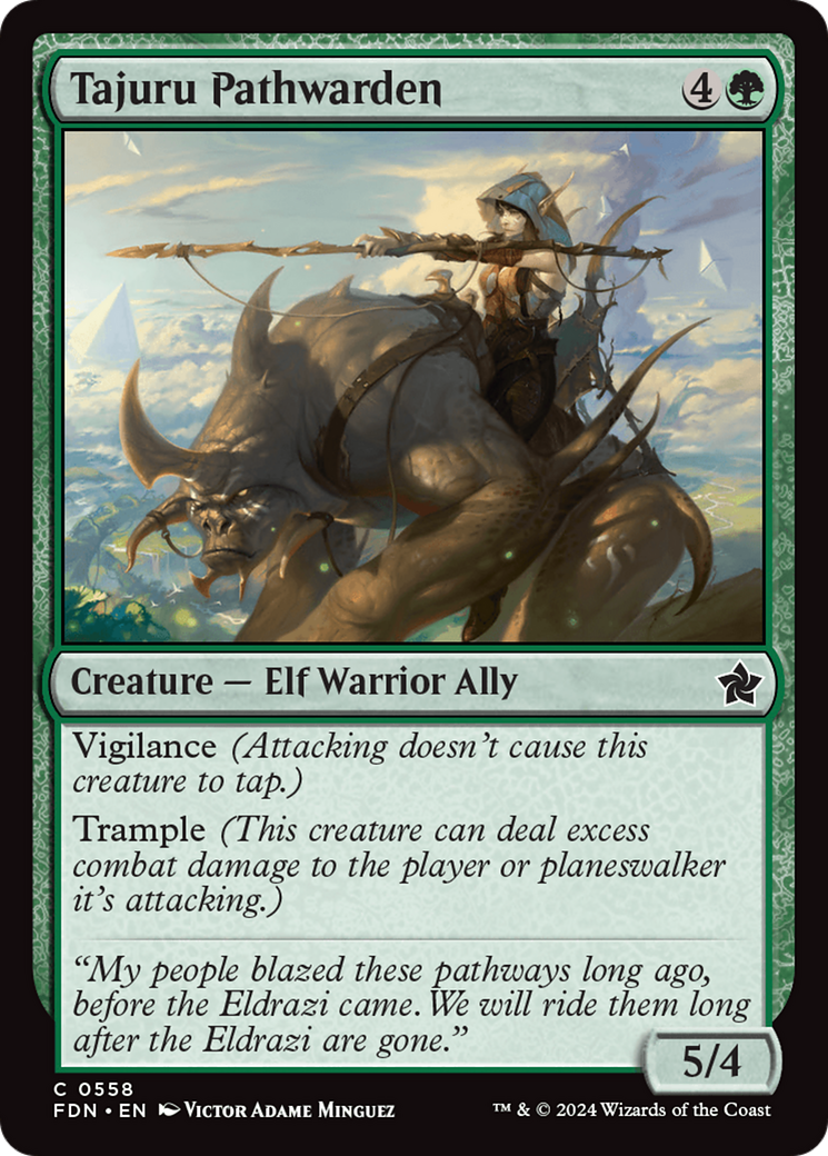 Tajuru Pathwarden [Foundations] - Magic: The Gathering - Card Brawlers | Quebec | Canada |