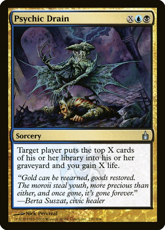 Psychic Drain [Ravnica: City of Guilds] - Magic: The Gathering - Card Brawlers | Quebec | Canada |