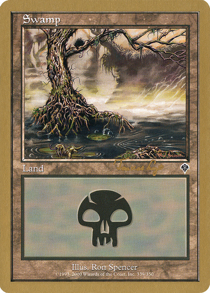 Swamp (tvdl339) (Tom van de Logt) [World Championship Decks 2001] - Magic: The Gathering - Card Brawlers | Quebec | Canada |
