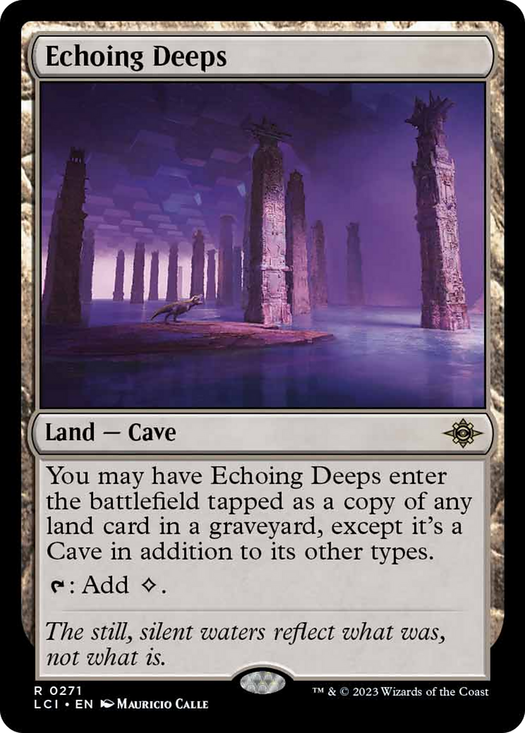 Echoing Deeps [The Lost Caverns of Ixalan] - Magic: The Gathering - Card Brawlers | Quebec | Canada |