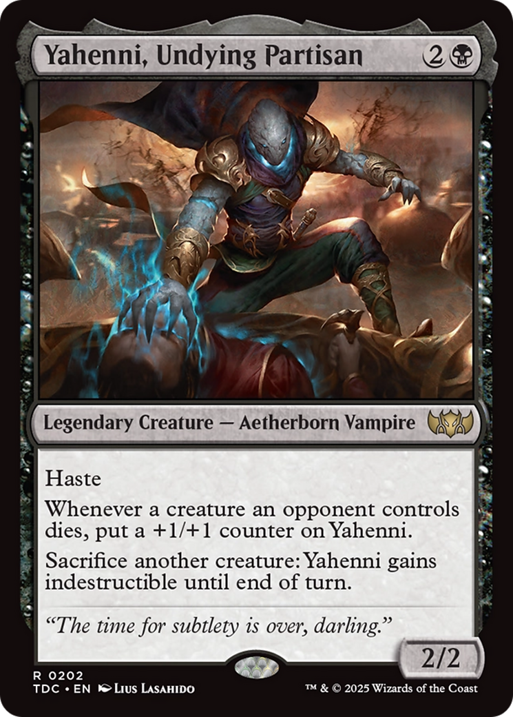 Yahenni, Undying Partisan [Tarkir: Dragonstorm Commander] - Magic: The Gathering - Card Brawlers | Quebec | Canada |