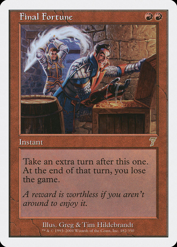 Final Fortune [Seventh Edition] - Magic: The Gathering - Card Brawlers | Quebec | Canada |