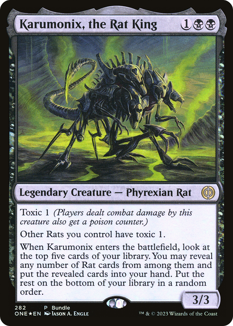 Karumonix, the Rat King (Bundle) [Phyrexia: All Will Be One] - Magic: The Gathering - Card Brawlers | Quebec | Canada |
