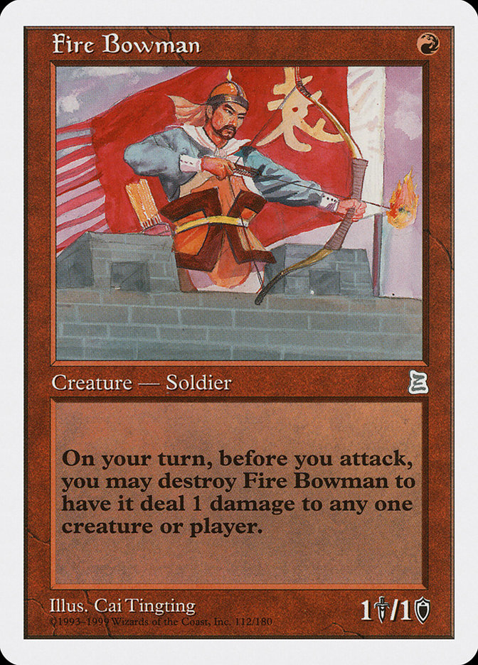 Fire Bowman [Portal Three Kingdoms] - Magic: The Gathering - Card Brawlers | Quebec | Canada |
