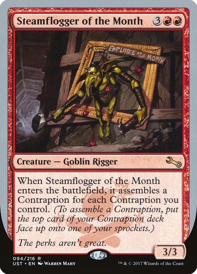 Steamflogger of the Month [Unstable] - Magic: The Gathering - Card Brawlers | Quebec | Canada |