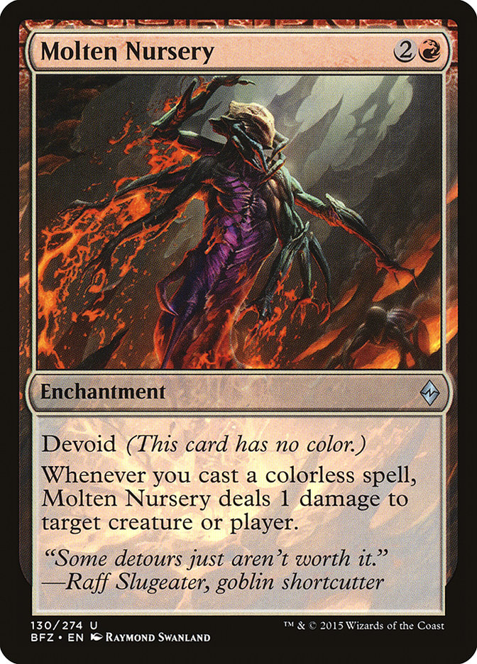 Molten Nursery [Battle for Zendikar] - Magic: The Gathering - Card Brawlers | Quebec | Canada |