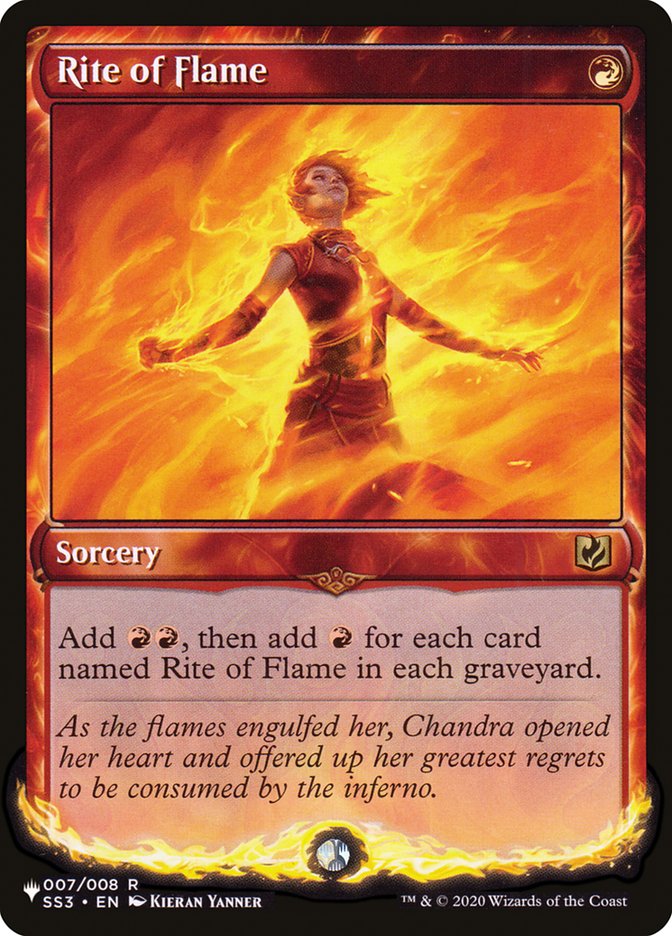 Rite of Flame [The List] - Magic: The Gathering - Card Brawlers | Quebec | Canada |