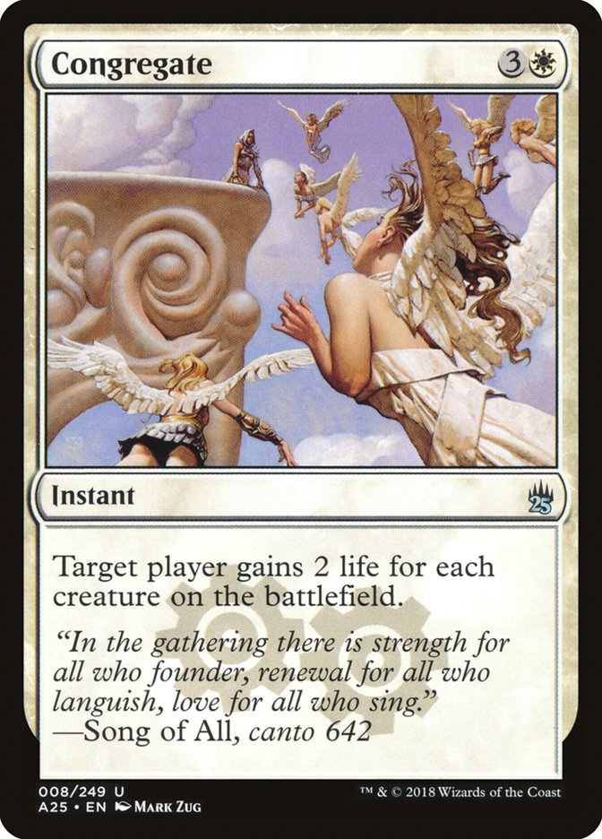 Congregate [Masters 25] - Magic: The Gathering - Card Brawlers | Quebec | Canada |