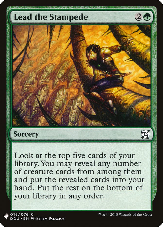 Lead the Stampede [Mystery Booster] - Magic: The Gathering - Card Brawlers | Quebec | Canada |